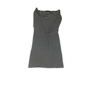 Mango suit  Black  White Stripe  Dress Sz S | Minimalist Office Chic